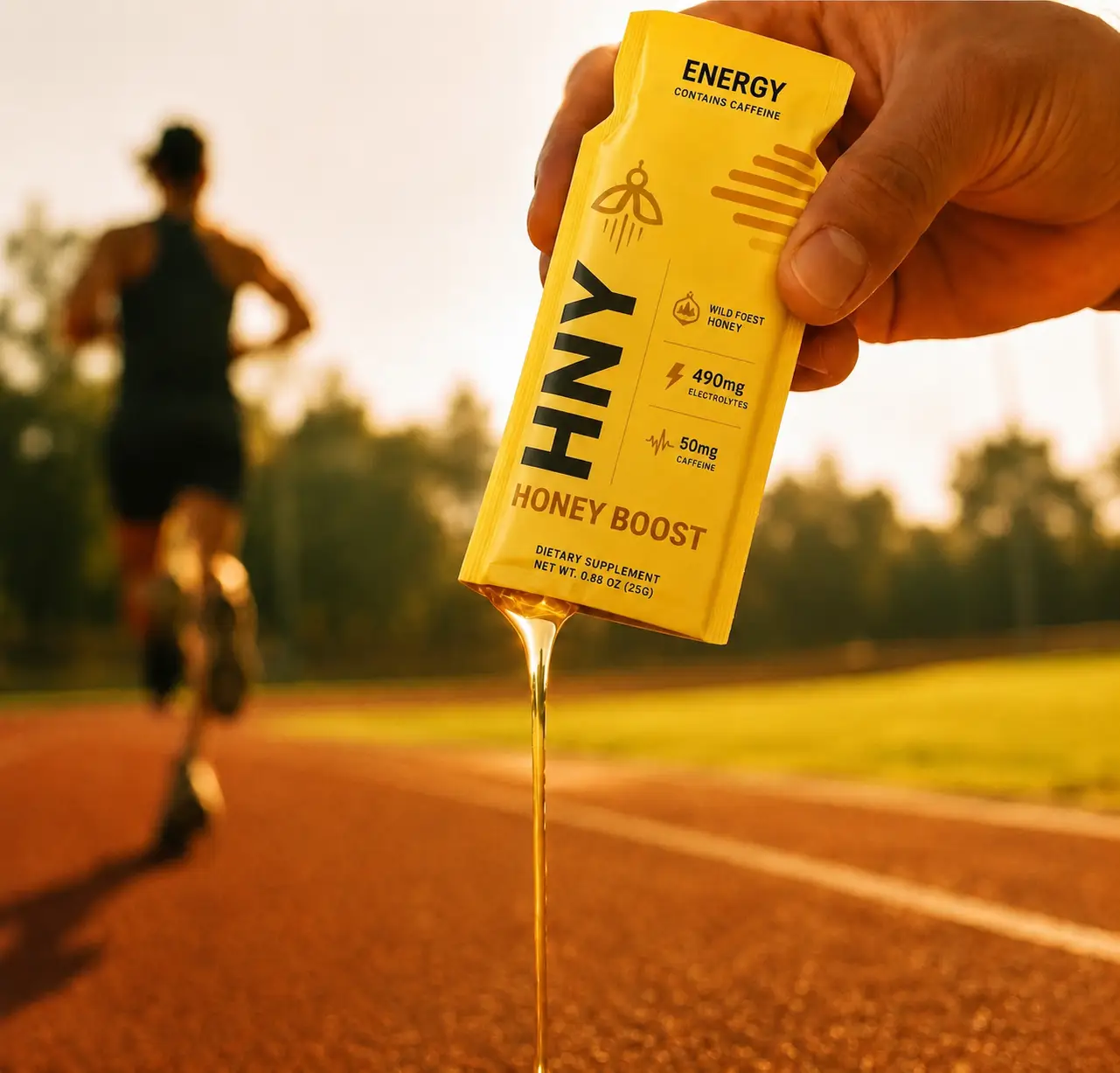 HNY RUSH energy gel packet
